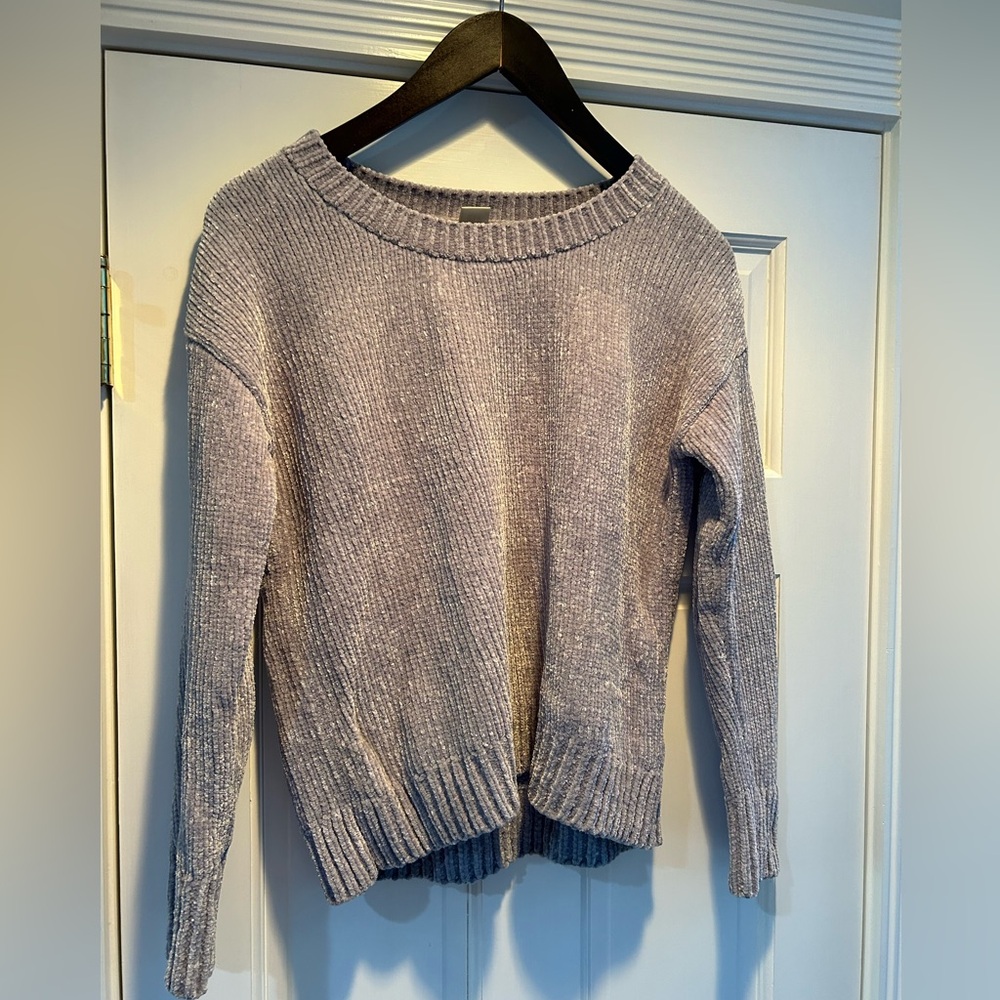 Gap Chenille Gray Sweater Size Small